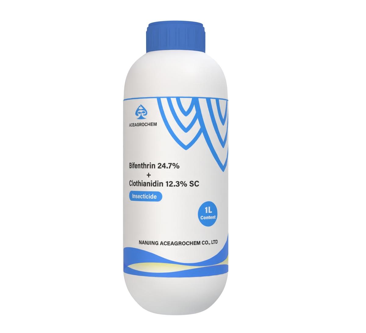 Bifenthrin 24.7% + Clothianidin 12.3% SC